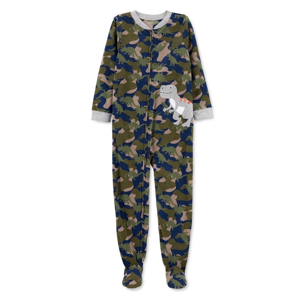 Carters BIG KIDS Footed Onesie - Dinosaur